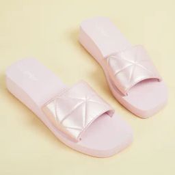 Ginger by Lifestyle Women's Pink Slides-image-13