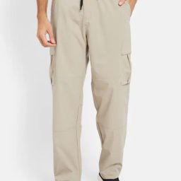 Octave Cream Cotton Regular Fit Trackpants-image-25