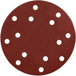 Makita 150 mm 320 Grit Round Sanding Disc with 15 Holes, D-54667 (Set of 10 Piece)-image-38