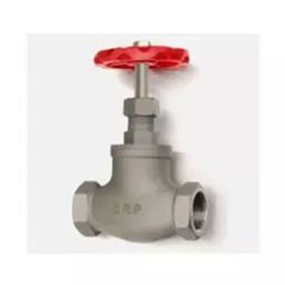 DRP 12.7 mm (1/2 Inch) S.S. Globe Steam Valves CF-8 (AISI-304) Screwed with SS-410 Working Part, PN-40-33