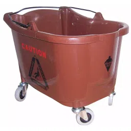 TOUGH GUY Mop Bucket Polypropylene, 8 3/4 gal Capacity, 5CJJ4-37