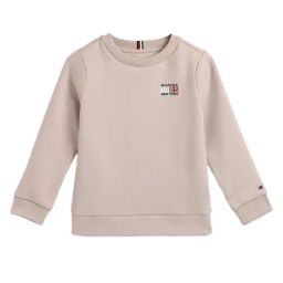 TOMMY HILFIGER Chasmere Creme Graphic Regular Pullover-picture-27