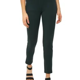 Solly by Allen Solly Green Mid Rise Trousers-picture-41