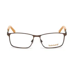 Timberland Brown Rectangular Eye Frames for Men-image-25