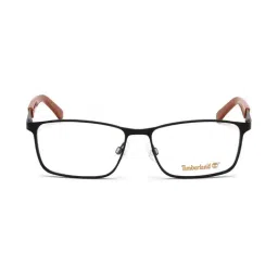 Timberland Black Rectangular Eye Frames for Men-12