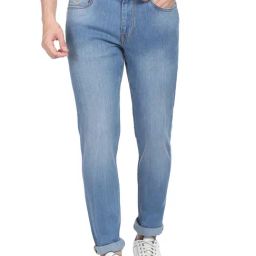 U.S. Polo Assn. Blue Cotton Slim Fit Jeans-image-94