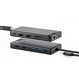 Alogic USB-C 12-in-1 Mini Dock MV2 (Black)-19