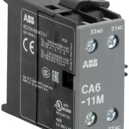 ABB 20.3 mm Auxiliary Contact CA6-11M-33