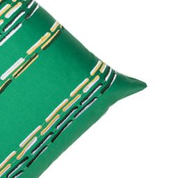 MASPAR Green Single Geometric Rectangle Cushion Covers image 2