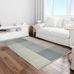Presto Grey Polyester Washable Carpet-90