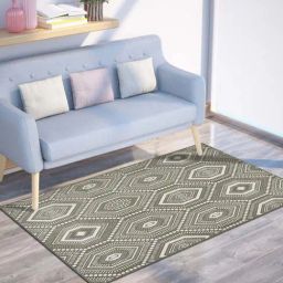 Presto Green Polyester Washable Carpet-image-64