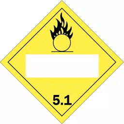 BRADY Hazardous Class 10-3/4 inch DOT Container Placard, 41F574-image-84