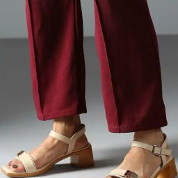 Inc.5 Women's Beige Ankle Strap Sandals-image-47