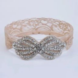 Choko Beige Embellished Head Bands-picture-19