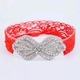 Choko Red Embellished Head Bands-image-79
