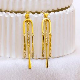 Perfectly Average Chandelier Studs-23