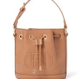 Signature Delany Drawstring Bucket Bag-25