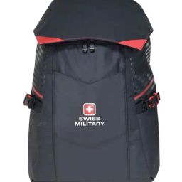 Swiss Military Black Backpack - 26 Ltrs-48