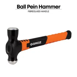 Groz 330 mm Ball Pein Hammer with Fibreglass Handle, BPFG/16/13 image 2