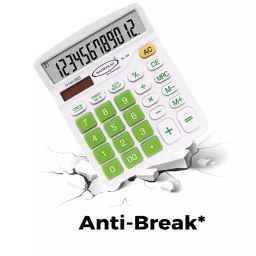 Bambalio 12 Digit Large LCD Display Green Electronic Calculator, BL-700 image 3