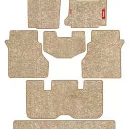 Elegant Miami Polypropylene Beige Carpet Car Mat Compatible With Mahindra Alturas G4-image-76