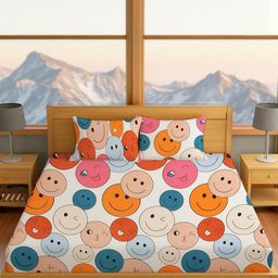 IVAZA Orange Queen Bedsheets-picture-42