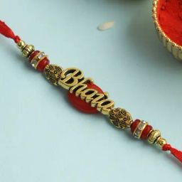 Aapno Rajasthan Bhaia Love Golden Rakhi-image-75