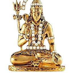 Kulin Metal Lord Shiva Shankar God Idol-image-66