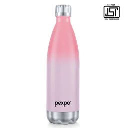 Pexpo Purple And Pink Stainless Steel Vacuum Insulated Water Bottle (1000ml)-image-4