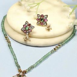 Biba Mint Green Alloy Set for Women-image-42