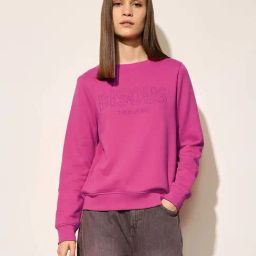 Only Pink Regular Fit Embroidered Sweatshirt-image-81