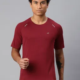 Alcis Men Dry Tech Slim Fit Running T-shirt-image-23