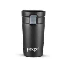 Pexpo Black Knight Stainless Steel Vacuum Insulated Spill Proof Coffee Mug (280ml)-44