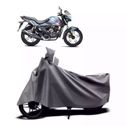 Auto Pearl Two Wheeler Cover with Bag for Hero Xtreme, Silver-image-56