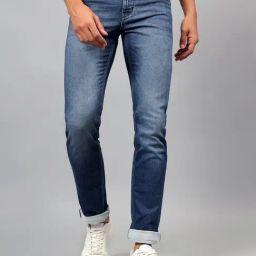 Cantabil Blue Regular fit Solid Jeans-image-59