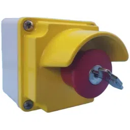 Lovato LPZM Series Key Release Emergency Stop Push Button, Surface Mount, 1NC, IP66, IP67, LPZM1B5P02-picture-20