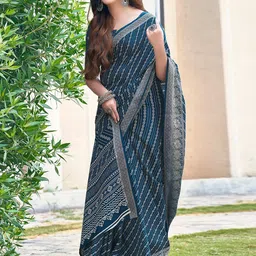 Sanwariya Chanderi Art Silk Ethnic Motifs Zari Traditional Celebrity Saree-image-26