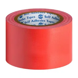 VCR 18 m x 72 mm Waterproof Textile Fibre Red Duct Tape, 4 Rolls Per Pack-picture-45