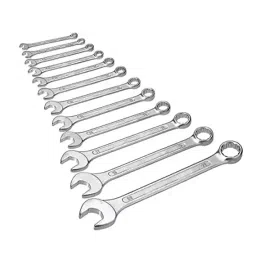 B K Jagan & Co Combination Spanner Set With Maxi-Drive System (12-Pieces), Chrome-Vanadium Steel,-30
