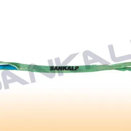 Sankalp 12 mtr Eco Polyester Duplex Web Sling 50 mm with 2000 Kg (2 Ton) Holding Capacity-Green-image-43