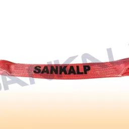 Sankalp 2 mtr Eco Polyester Duplex Web Sling 125 mm with 5000 Kg (5 Ton) Holding Capacity-Red-image-32