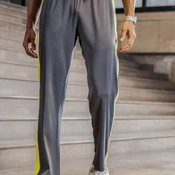 Fit Monkey Men Dry Fit Mid Rise Track Pants-image-25