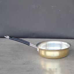 Indain Bartan Brass Fry Pan with Kalai 700 g-image-83