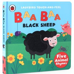 Baa Baa Black Sheep Ladybird Touch And Feel Board Book - English-12