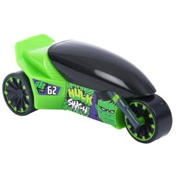 Marvel Pull Back Mightiest Rider Bike Hulk - Green-14