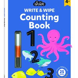 Junior Explorers Write and Wipe Counting Book - English-24