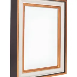 Golden Peacock Set Of 2 Rose Gold & White Rectangular Solid Table-Top Photo Frames image 3