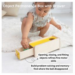Kizoplay Object Permanence with drawer image 2