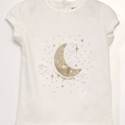 KIABI Girls Graphic Printed Pure Cotton T-shirt-image-71