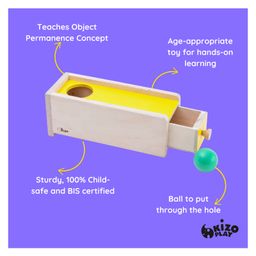 Kizoplay Object Permanence with drawer image 4